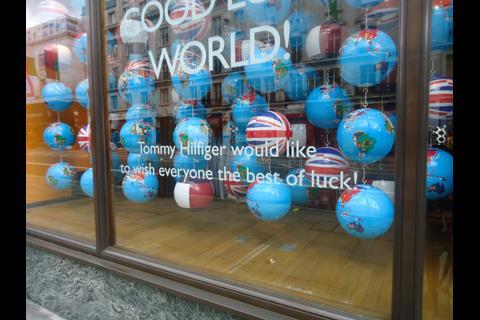 Tommy Hilfiger, Olympic window display